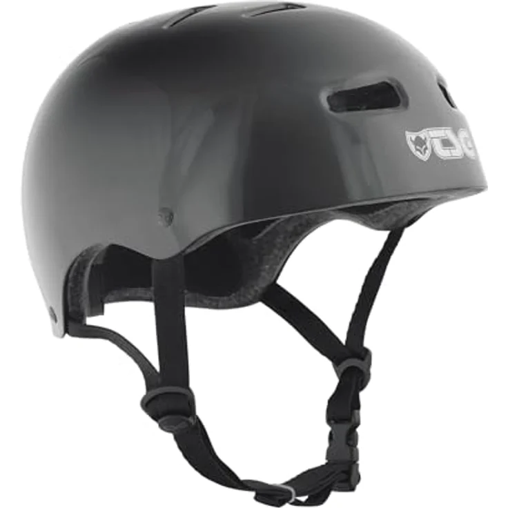 TSG Skate/BMX Injected, Halbschalenhelm in Schwarz, S/M, mit EPS-Schaum und Tuned Fit System – Bild 4