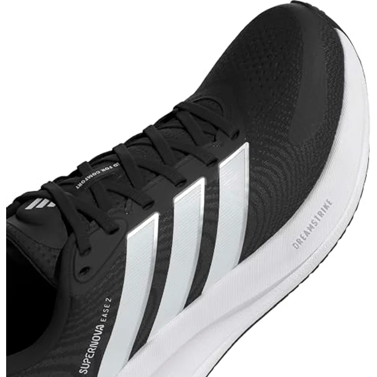 Adidas Supernova Ease 2, Laufschuhe Herren mit Dreamstrike Dämpfung und Gummiaußensohle für optimalen Grip, Schwarz – Bild 6