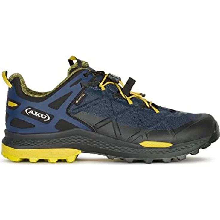 AKU Rocket Dfs GTX, Herren Wanderschuhe, atmungsaktiv und wasserdicht mit Gore-Tex-Membran, Vibram Traction Lug-Sohle, Blau – Bild 3
