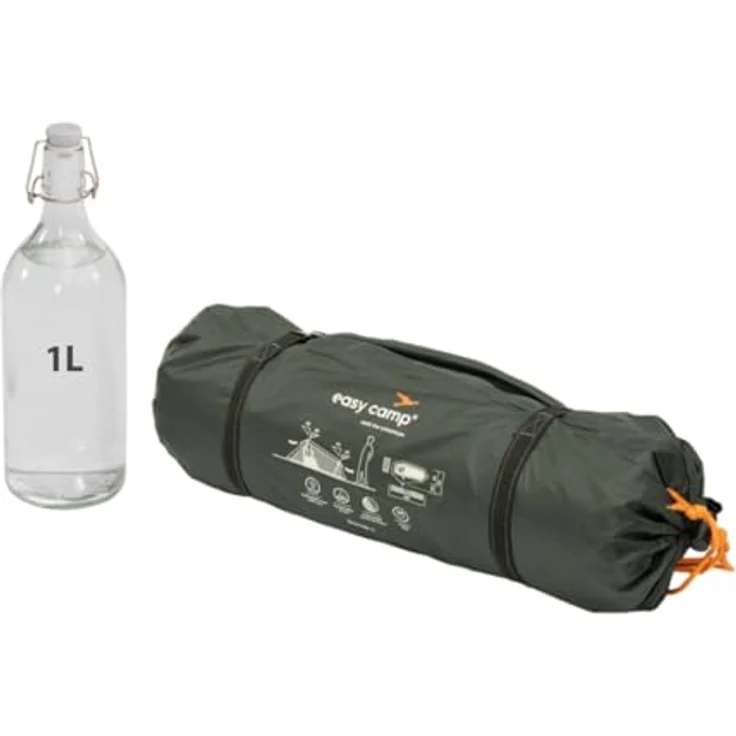 Easy Camp Sarek 1 Compact Blackroom, wetterfestes 1-Personen Solo Zelt, leicht und tragbar, einfach aufzubauen – Bild 5