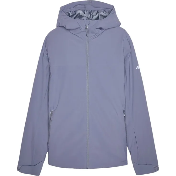 4F M579 Herren Skijacke, Denim mit NeoDry 5000 Wasserschutz, Größe L