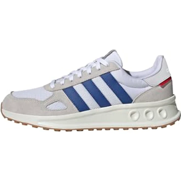 adidas Run 84 IH8621, Laufschuhe in Weiß, Blau und Grün – Bild 1