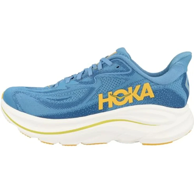 Hoka Clifton 10 - 68003, Herren Laufschuhe mit optimaler Dämpfung und atmungsaktivem Obermaterial, Blau, Größe 44 2/3 – Bild 1