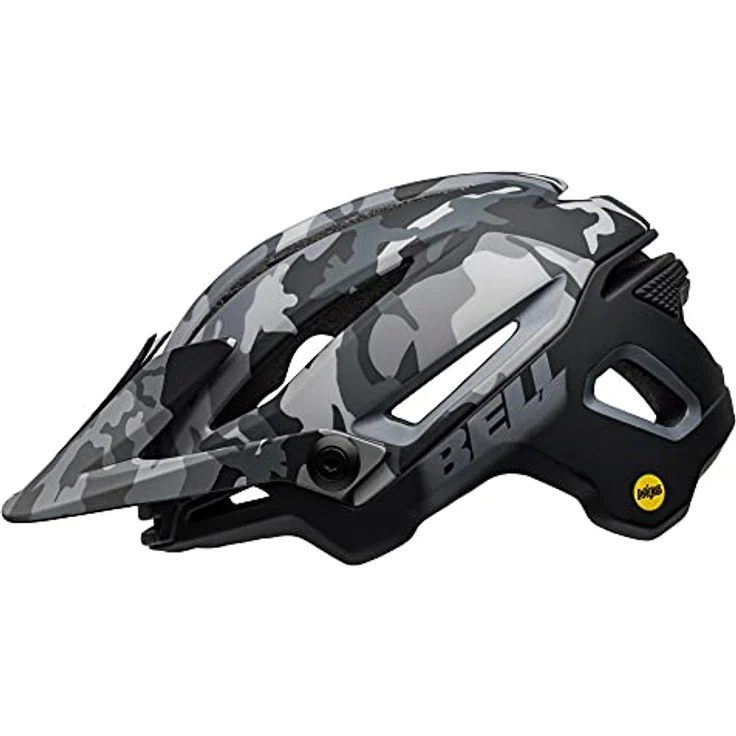 Bell Sixer Velohelm (58 - 62 cm) mit MIPS-Technologie, Float Fit Anpassungssystem und justierbarem Visier – Bild 5