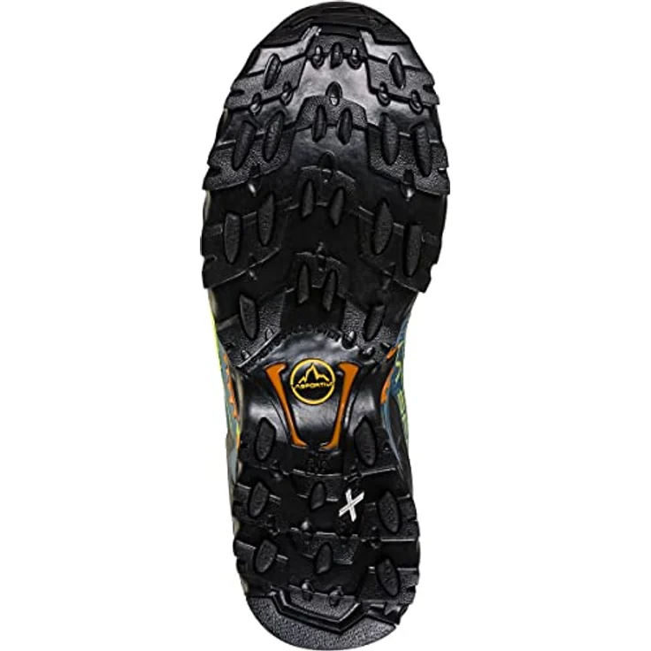 La Sportiva Ultra Raptor II, Trailruningschuh mit dämpfender Endurance Platform und atmungsaktivem Air-Mesh, Lime Punch, Herrenschuhe Größe 43.5 – Bild 2