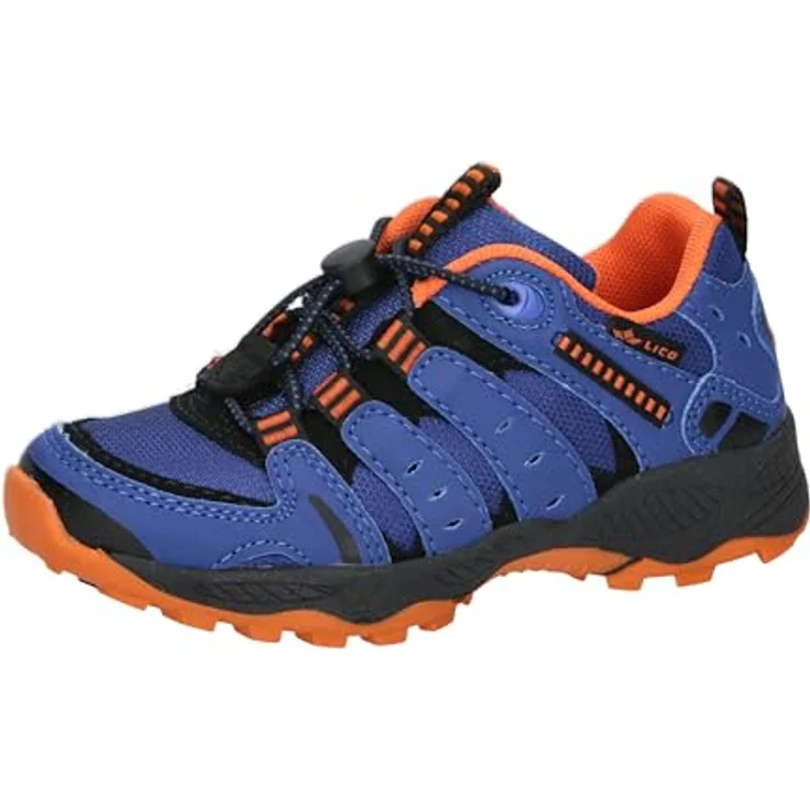 Lico Fremont, Jungen Wanderschuhe mit Schnellschnürsystem, TPR-Laufsohle, blau – Bild 1