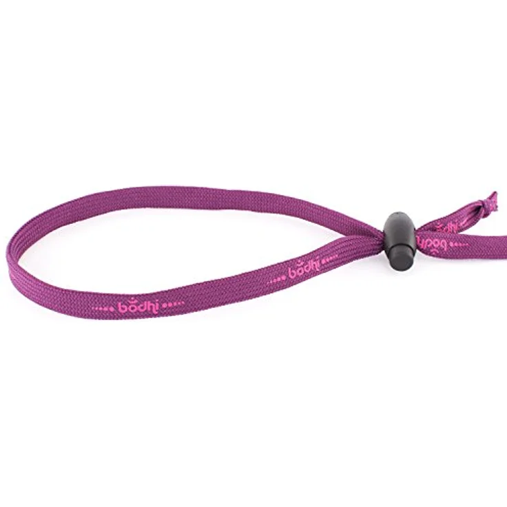 Bodhi | Universal-Yogamatten-Tragegurt | Carrying Strap | Lila-Pink | verstellbare Schlaufe | einfach und günstig | Gurt für Yogamatte – Bild 4