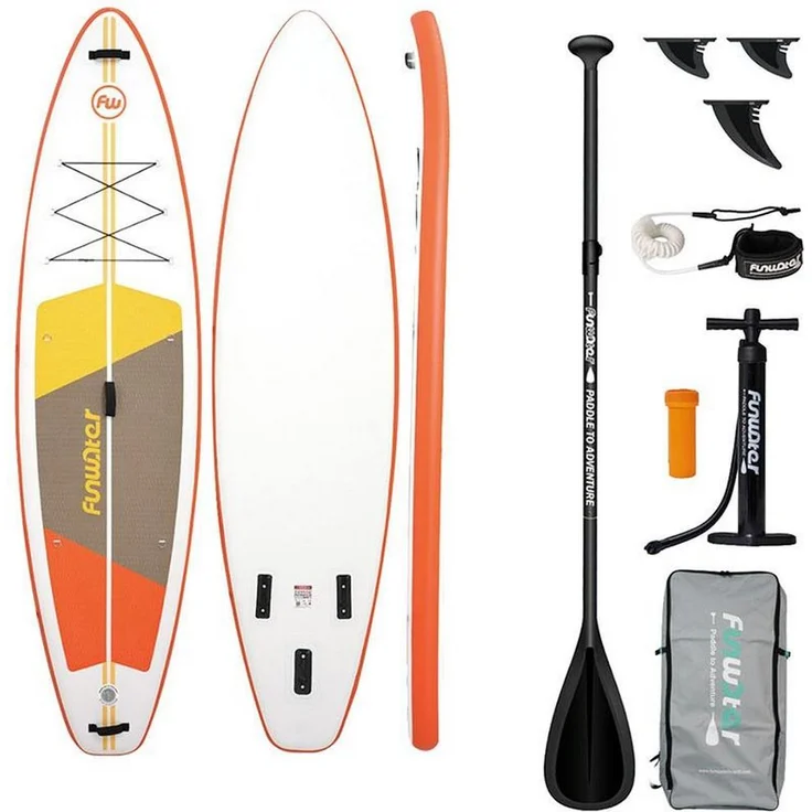 FunWater SUPFW69B Paddleboard, Stand Up Paddle in Rebel Design