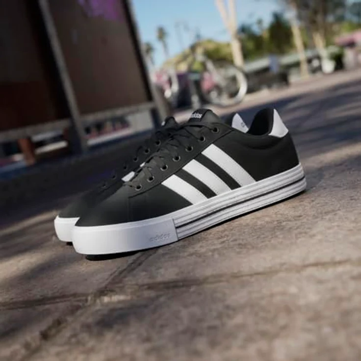 adidas Schuhe Daily 4.0 IF4502, Laufschuhe aus Leder mit Gummiaußensohle und Komfortfutter, recycelte Materialien – Bild 16