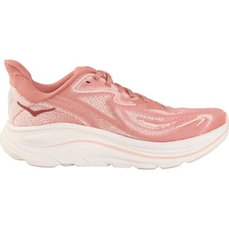 HOKA ONE ONE Damen Laufschuh CLIFTON 10, ultraleichte Dämpfung, verbesserte Passform, atmungsaktives Obermaterial, Blush / Rose Latte – Bild 7