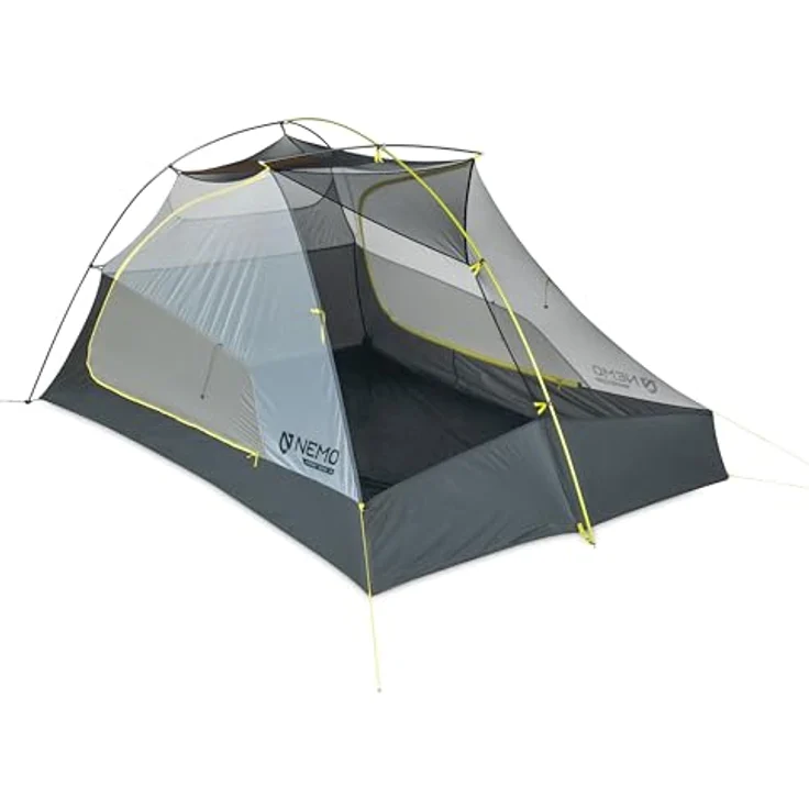 Nemo Equipment Hornet OSMO 3P, Kuppelzelt für 3 Personen, 1.49 kg, nachhaltiges Polyamid, Farbe Birch Bud/Goodnight Gray – Bild 5