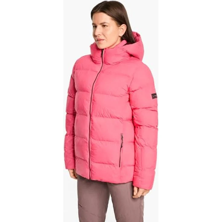 Ziener Skiwear Damen Ski Jacke TRAVA-Z, atmungsaktive MicroDown Jacke mit AQUASHIELD® Membran - strawberry, Größe 40 – Bild 4