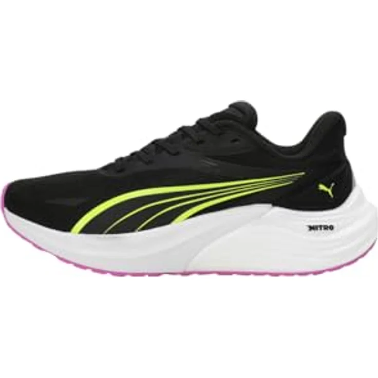 Puma Electrify NITRO 4 Wn, Damen Laufschuhe mit NITROFOAM™ und PROFOAMLITE Dämpfung, Schwarz, Größe 40 – Bild 2