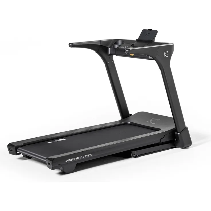 Inspire Fitness Inspire Series T4 Laufband - Klappbar, 3,0-PS-Brushless-Motor, Cloud Cushion Technology, Natural Stride Technology, LED-Konsole mit Tablet-Halterung, Bluetooth-Konnektivität