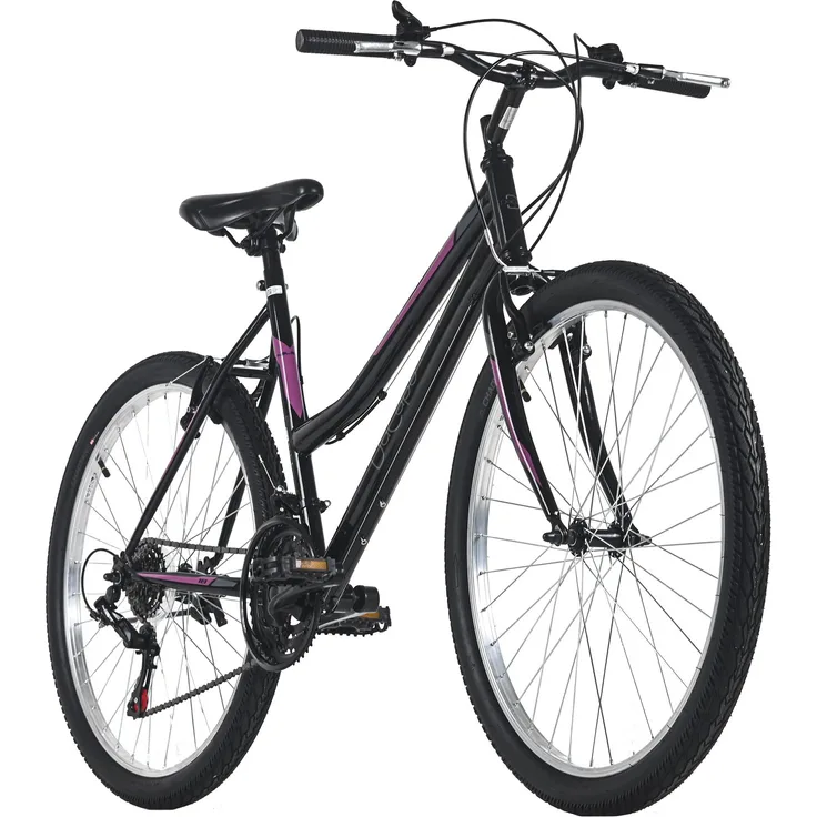 DaCapo Damen-Mountainbike 26'' Nelson, 18 Gänge, RH 48 cm, schwarz oder weiß