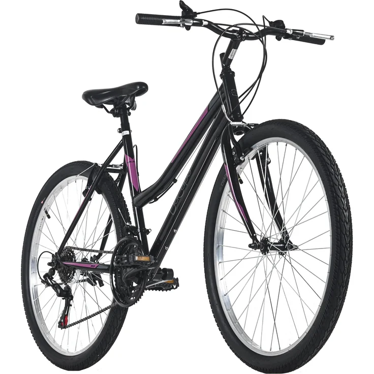 DaCapo Damen-Mountainbike 26'' Nelson, 18 Gänge, RH 48 cm, schwarz oder weiß