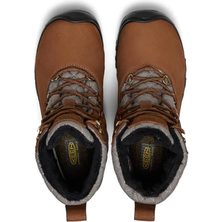 Keen Damen Greta II WP Winterstiefel, knöchelhoch, wasserdicht, bison, Größe 39.5 – Bild 2