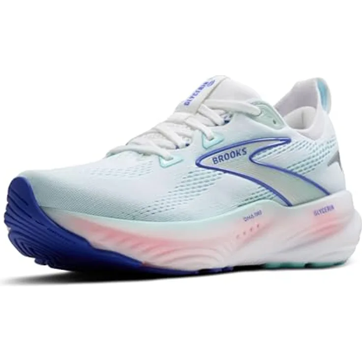 Brooks Running Glycerin 22 W, Damen Laufschuhe, Größe 38, Weiß