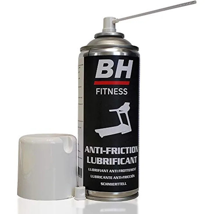 BH Fitness Spray Lubricant Silicone for Treadmill Bra - For Domestic Treadmills - 7297701, 400ml