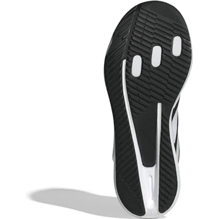 Adidas Duramo SL2 Laufschuhe Herren, cblack/ftwwht/grefiv, atmungsaktives Obermaterial, gepolsterte Zwischensohle, rutschfeste Gummisohle – Bild 6