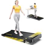 Toputure Laufband für Zuhause mit Neigung, 1-10 km/h Walking pad, Elektrisches Laufband mit Steigung, 2.5HP Walking Machine für Zuhause & Büro, Fernbedienung und App, Keine Montage Erforderlich