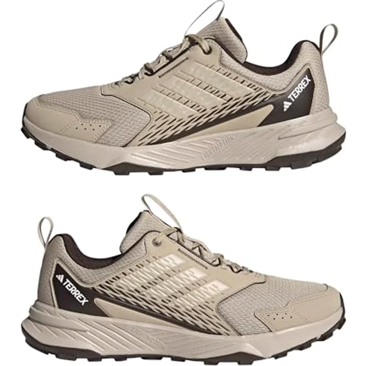 Adidas Terrex HQ5094 Herren Outdoor Halbschuhe, Trailrunning mit griffiger Traxion Gummiaußensohle, Beige – Bild 6