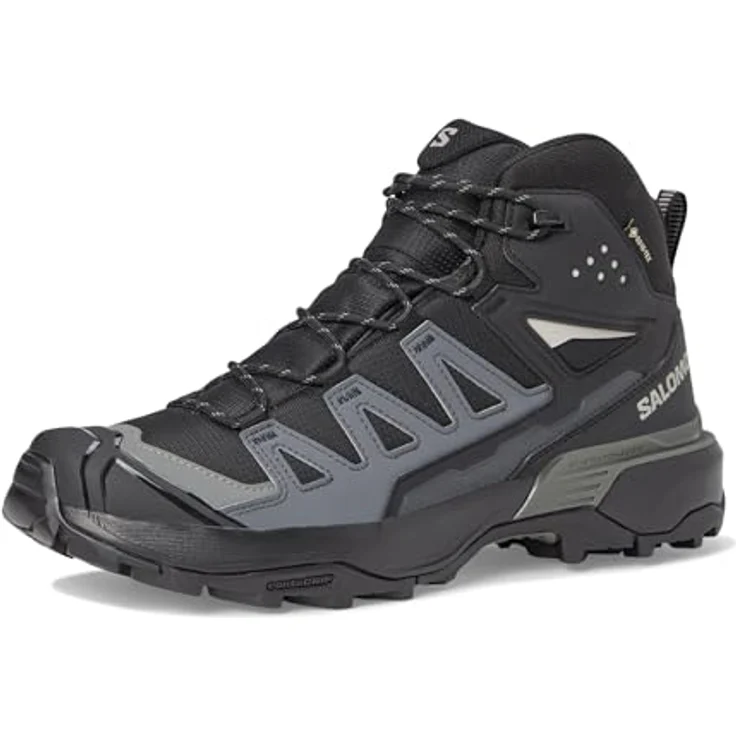 Salomon X Ultra 360 Mid GTX, Wanderschuhe mit Gore-Tex-Membran und hohem Schaft, schwarz – Bild 8