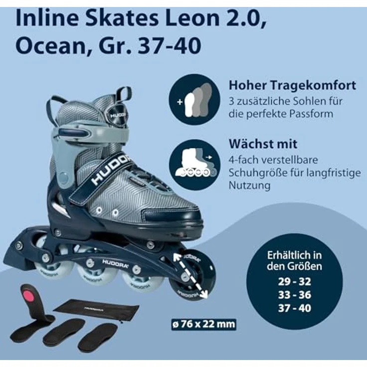 Hudora, Inline Skates, (37, 40) – Bild 2
