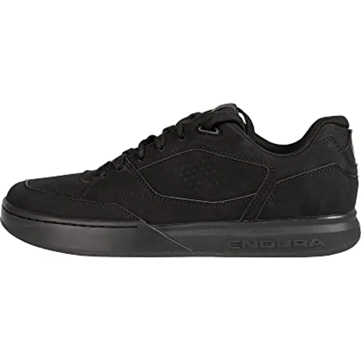 Endura Hummvee Flat Pedal Schuhe, MTB Schuhe mit StickyFoot Gummisohle für optimalen Halt, Schwarz, EU 45 – Bild 5