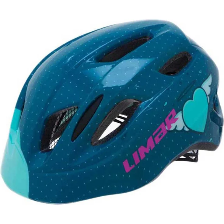 Limar Kid Pro Junior-Helm, leichter Fahrradhelm mit optimalem Sitz und Belüftung, blau M