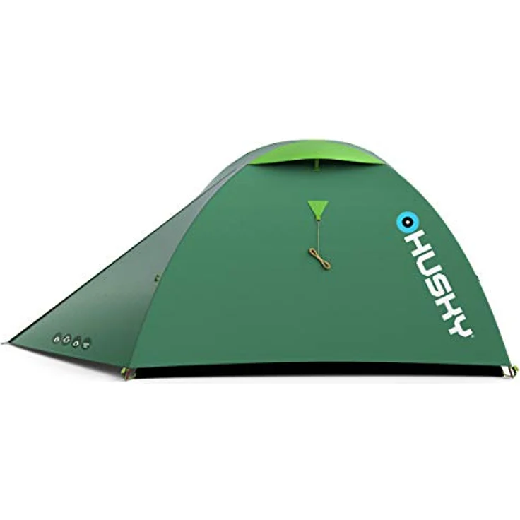Husky Bizam Plus Zelt, Green, wasserdicht für 2 Personen, Standardgröße – Bild 2