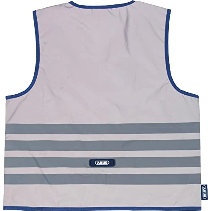 ABUS Lumino Urban Vest Kids Silver | M | Warnweste – Bild 3