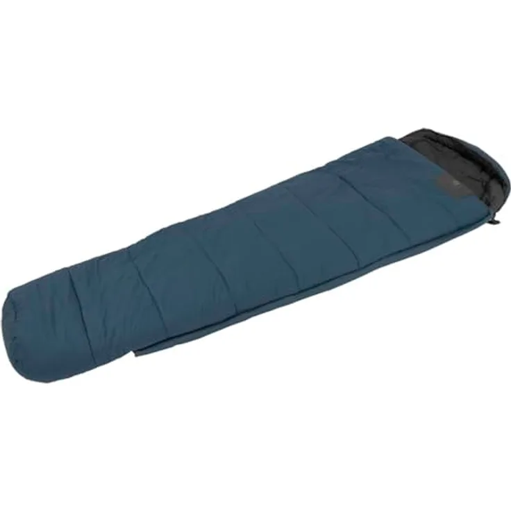 Bo-Camp Mumien-Schlafsack, luxuriöser Schlafsack mit gebürstetem Polyester und Baumwolle, ideal für Temperaturen von -4 bis 4 Grad