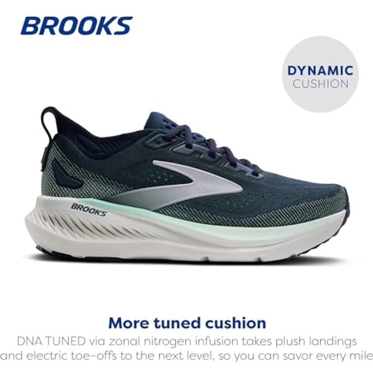 Brooks Glycerin GTS 23, Laufschuhe für Damen in Mehrfarbig (Lagoon 40.5) – Bild 2