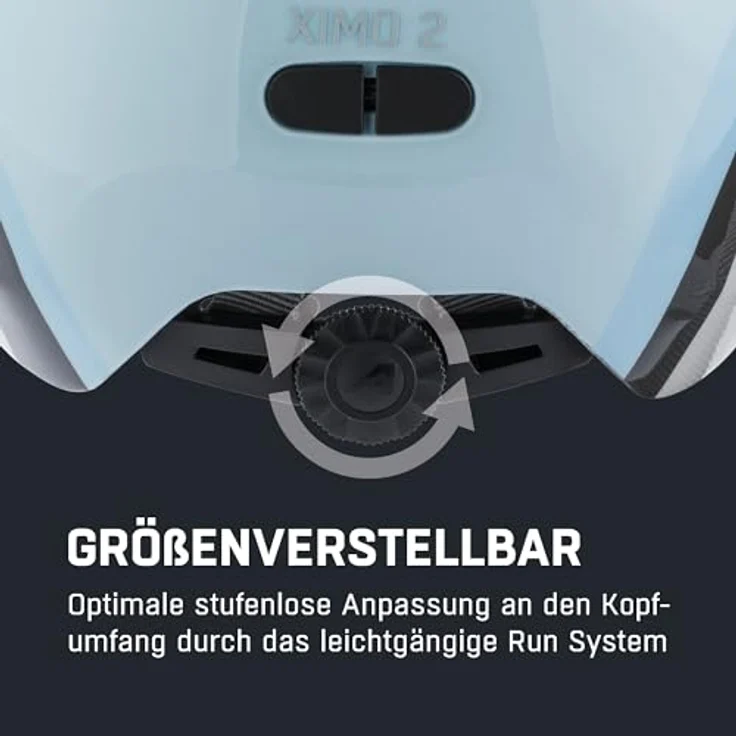 ALPINA Ximo, Leichter & Bruchfester Kinderfahrradhelm mit 360°-Fitsystem und optionalem LED-Licht, Mountain Monster Gloss, 45-49 – Bild 5