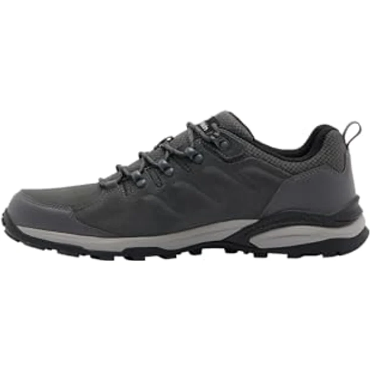 Jack Wolfskin REFUGIO TEXAPORE LOW M, Wanderschuh aus Veloursleder und TEXAPORE, gut dämpfende EVA-Mittelsohle, Gummisohle mit optimalem Halt – Bild 2