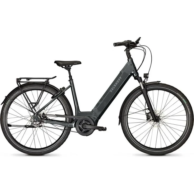 Kalkhoff Image 3.B Excite 28 Wave, Cityrad mit Bosch Performance Line Motor und 625 Wh Akku, Rahmengröße S 43cm, schwarz