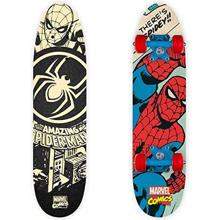 Seven Polska Wooden Skateboard Star Wars 61x15x8/10cm, original Lizenzware Disney/Marvel, 30mm PVC Räder, ABEC-7 Lager, max. 50kg Tragkraft, Ahornholz, NEUWARE (Abbildung ähnlich) – Bild 1