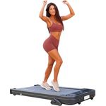 AsVIVA Walking Pad Laufband, leise und tragbar mit 5 % Neigung für effektives Gehtraining, kompakt für Schreibtisch und Home Office, inkl. Bluetooth-Fernbedienung