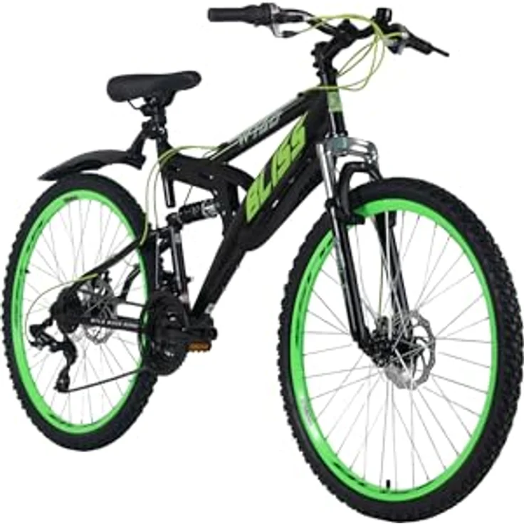 WYLD Mountainbike Fully 26'' Bliss, 21 Gänge, RH 47 cm, mechanische Scheibenbremsen, für Körpergröße 170-185 cm – Bild 2