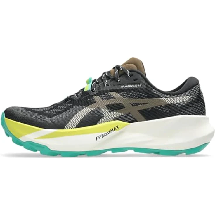 Asics Trabuco 14, Trailrunning-Schuhe mit hervorragender Bodenhaftung, schwarz/Clay Canyon, Größe 9.5 – Bild 3