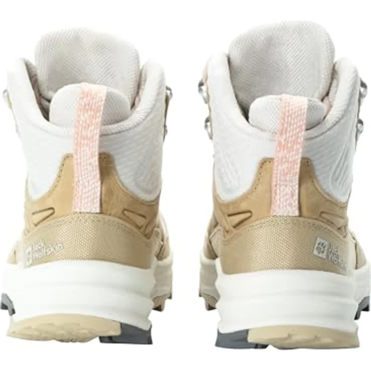 Jack Wolfskin Cyrox Texapore Mid W, Damen Wanderschuhe, atmungsaktiv und wasserdicht, Beige – Bild 7