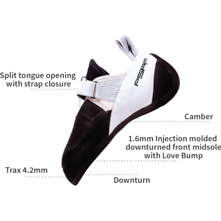 Evolv V6 LV, Damen Kletterschuhe für schmale Füße, grau, Größe 41.5 – Bild 3