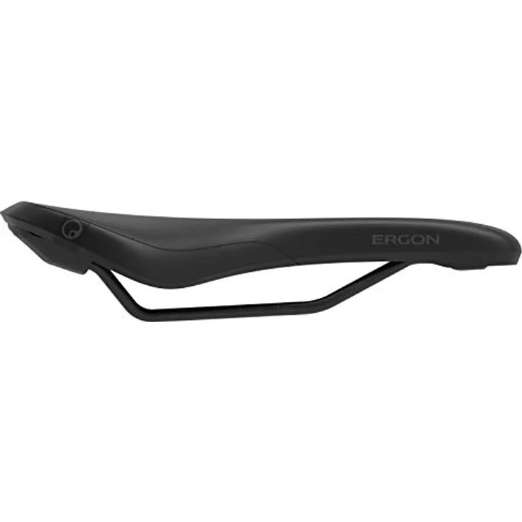 Ergon SMC Men, MTB Velosattel mit orthopädischem Komfortschaum und Entlastungskanal, schwarz – Bild 3