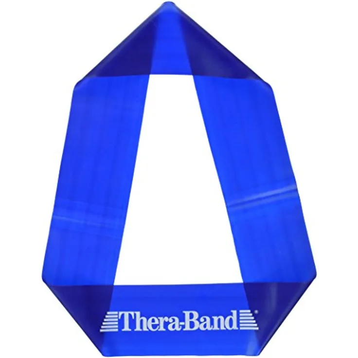 THERABAND Übungsband Loop, 7,6 cm x 45,5 cm, Ø 29 cm, Blau | Sehr schwer, ideal für untere Extremitäten, OneSize