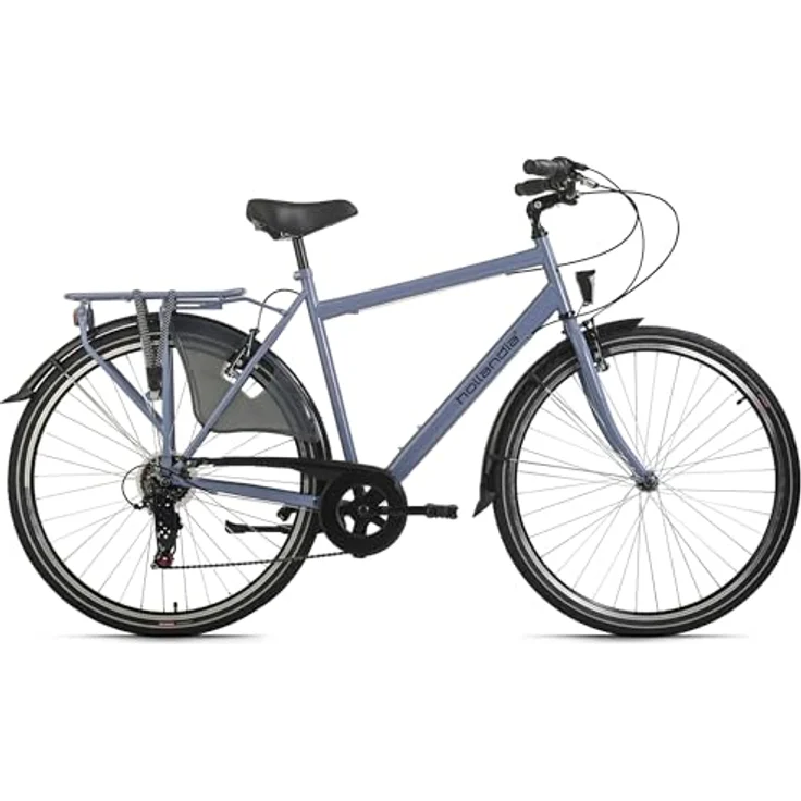 HOLLANDIA Hollandrad Herren 28" City Next Blau RH 56 cm 6 Gänge, elegantes Stadtrad mit SHIMANO 6-Gang-Kettenschaltung – Bild 2