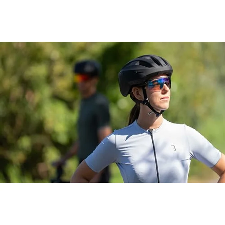 BBB Condor 2.0, Velohelm für MTB, 52 - 58 cm, verstellbares Omicron-Befestigungssystem, integrierter Rücklichthalter, Insektenschutznetz, CE- zertifiziert – Bild 3