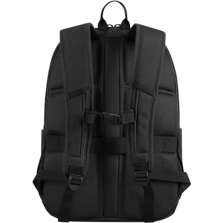 American Tourister Urban Groove, Laptoprucksack 15.6 Zoll, 27 L, 46 cm, Schwarz mit zwei Hauptfächern für Unterlagen und Laptop – Bild 5