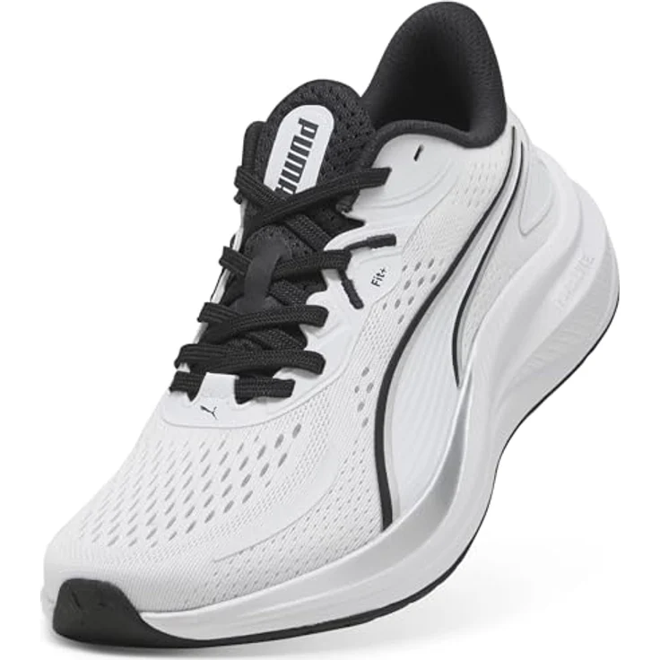Puma Skyrocket Lite 2, Damen Laufschuhe mit PUMALITE Dämpfung und SOFTFOAM+ Innensohle, Größe 42.5, Silber – Bild 6