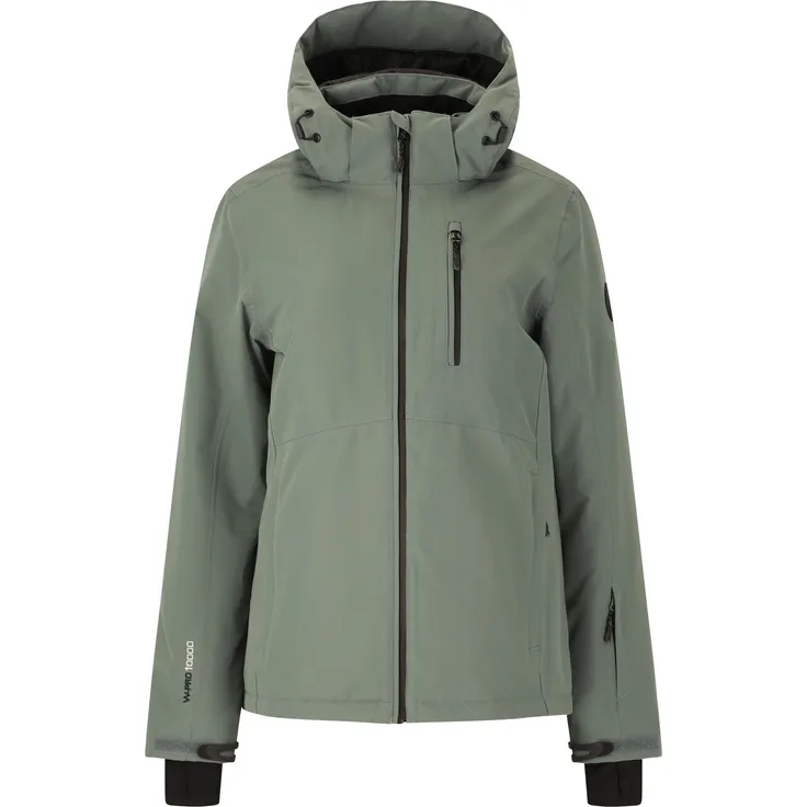 Whistler Drizzle W, Skijacke W-Pro 100, winddicht und wasserdicht, grün, 42/XL